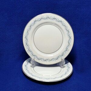 W.S. George China Craft Bread and Butter Plates Set of 2 284 840 H Pattern MCM